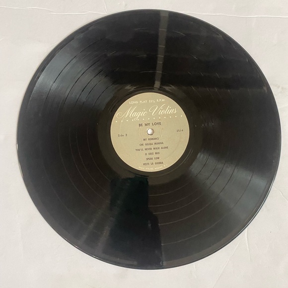 Be My Love Magic Violins Vintage Vinyl Record - Picture 3 of 6